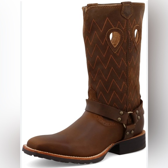 WRANGLER WOMEN'S HARNESS COWBOY Boots Sz 9 - Picture 1 of 16